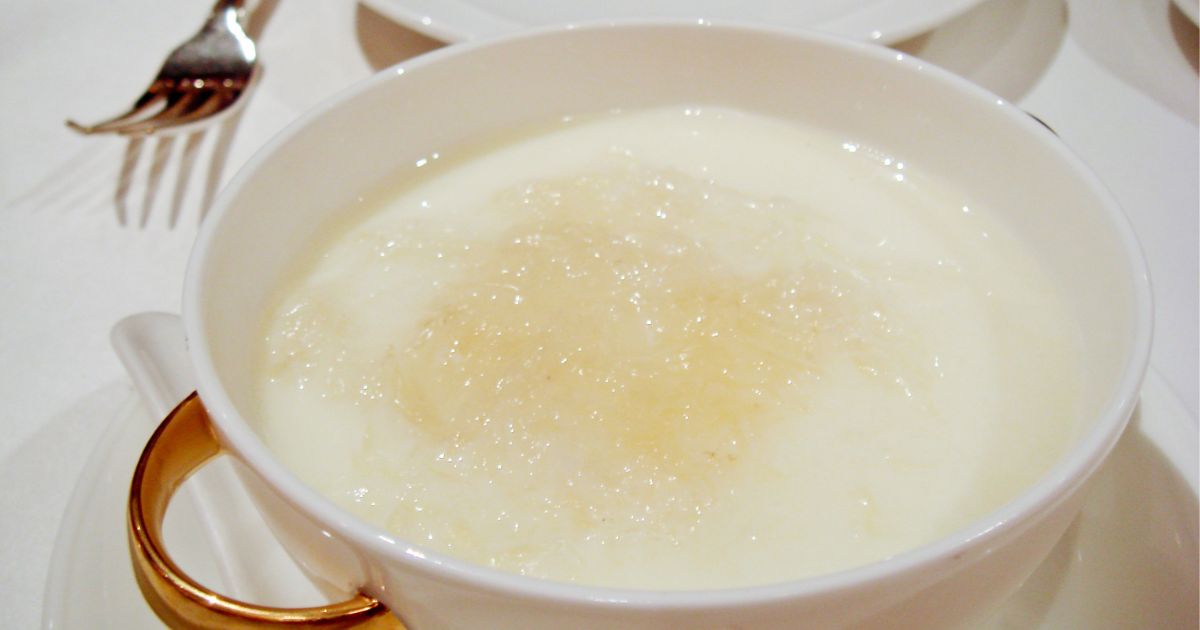 実際の味と独特の食感