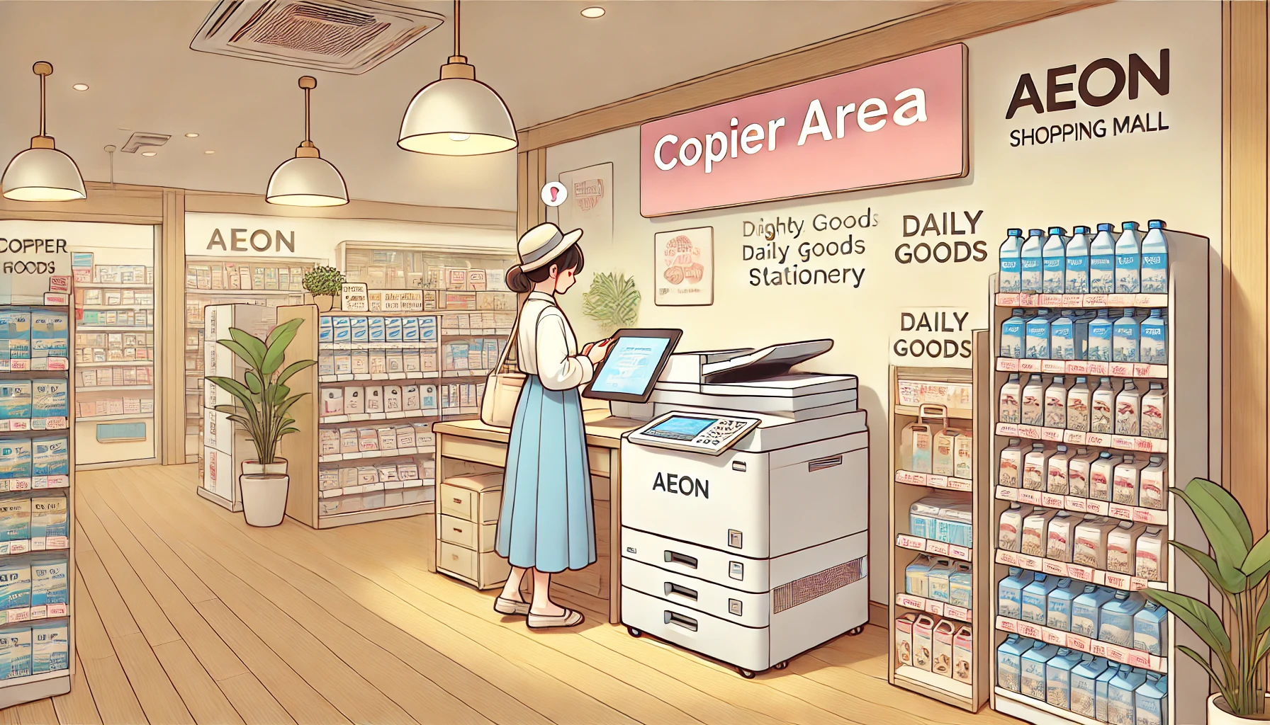 コピー機を利用する