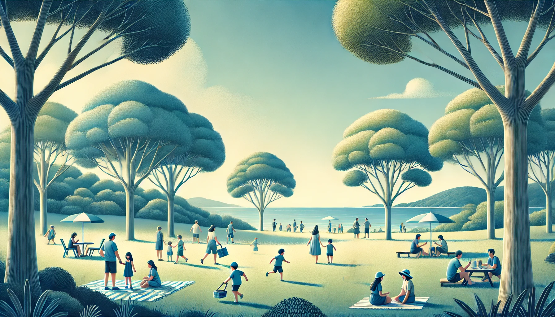 自然と開放感あふれるスポット