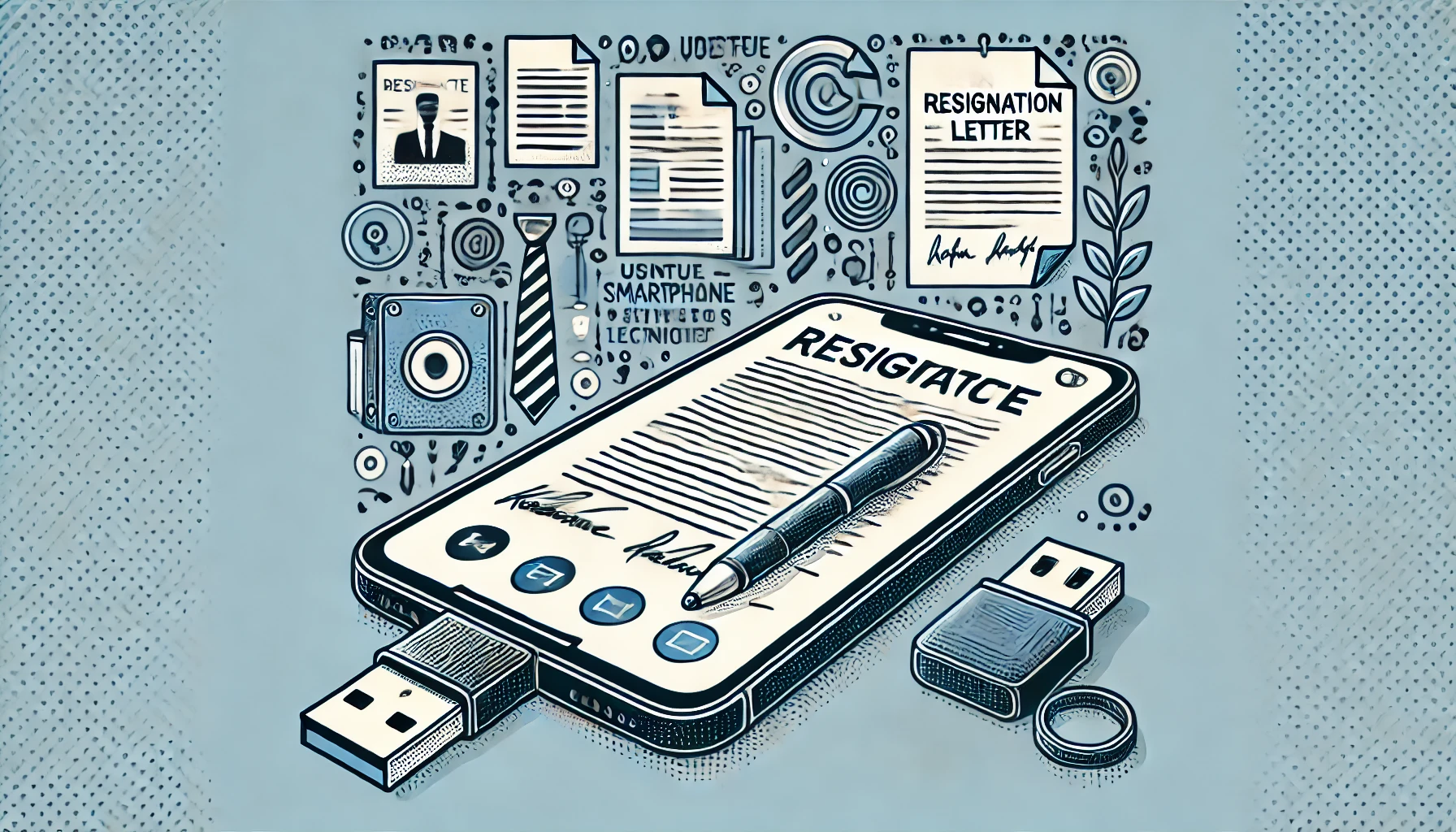 USBやテンプレ風などの工夫された構図