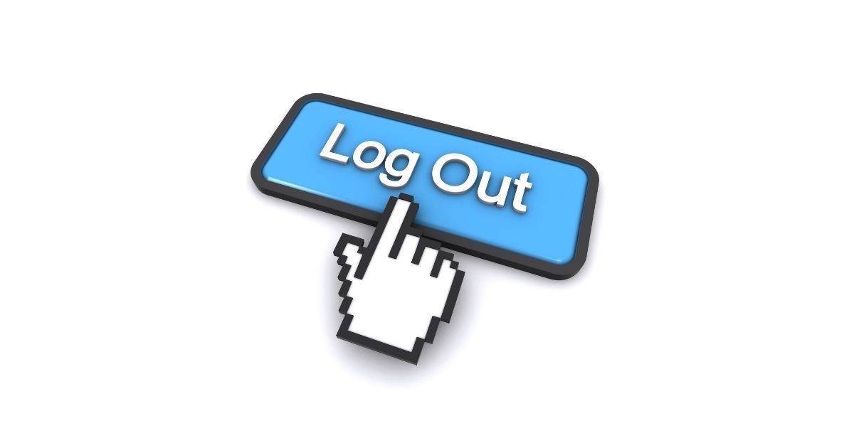 ログアウトと他の設定変更との違い