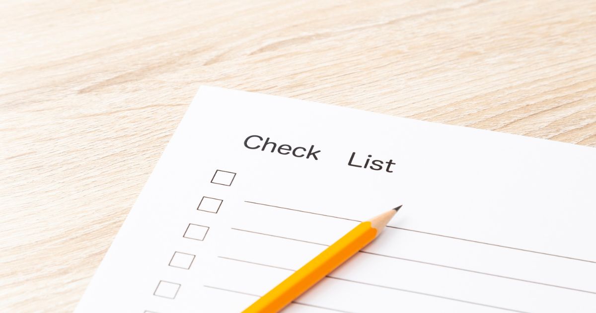 初めて回覧文を作るときのチェックリスト